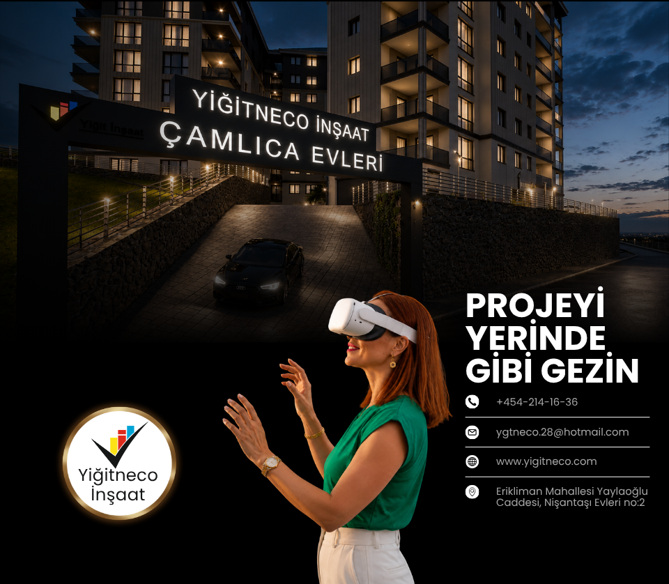 Vr Gözlük İle Detaylı Proje  Turu Deneyim